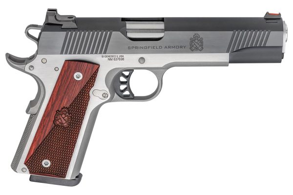 SPRINGFIELD 1911 RONIN OPERATOR 45 STAINLESS BLUED 5″ PX9120L 1911 RONIN 45