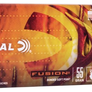 Federal Premium Fusion Rifle Ammo – .22-250 Remington – 55 Grain