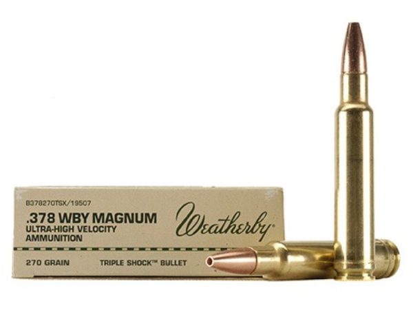 Weatherby Select Plus 378 Weatherby Magnum 20rd Ammo