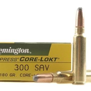 Remington Express Ammunition 300 Savage 180 Grain Soft Point Core-Lokt Box of 20