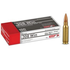Aguila 308 Winchester Ammo 150 Grain Full Metal Jacket – 20 Rounds