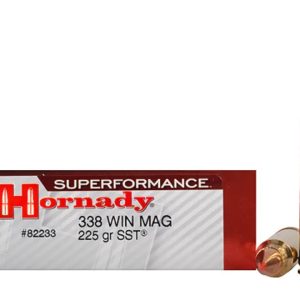 Hornady 338 Win Mag Superformance H82233 225 gr SST 20 rounds