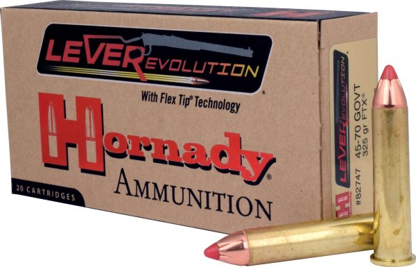Hornady -.45-70 Government 325 Grain FTX LEVERevolution Ammo