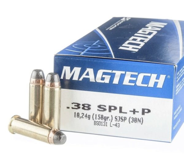 Magtech 38 SPL 158GR SJSP FLAT per 50