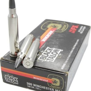 Black Talon 300 Winchester Magnum 180 Gr. FST Rifle Ammo S300WX – 20 Rounds
