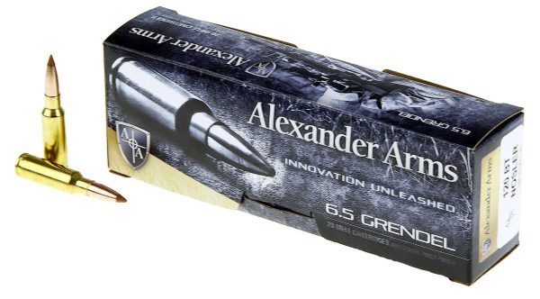 6.5 Grendel 120g Nosler® Ballistic Tip Loaded Ammo