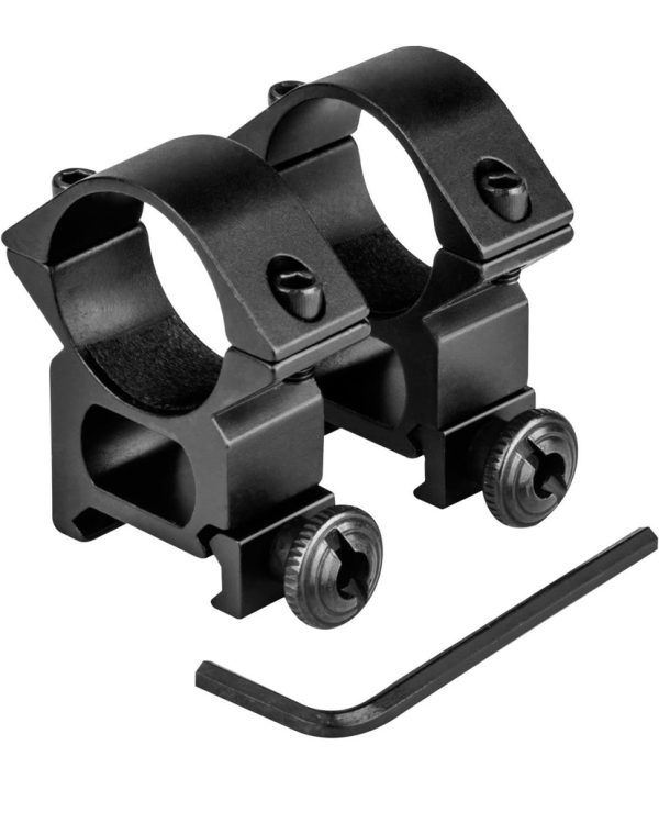 CVLIFE 4×32 Compact Rifle Scope Crosshair Optics Hunting Gun Scope with 20mm Free Mounts