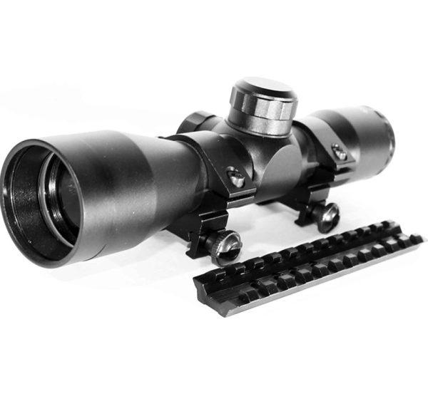 Trinity 4X32 Scope for Marlin 36 40 45 60 62 336 Picatinny Weaver Mount Adapter Aluminum Black Tactical Optics Hunting Accessory mildot Reticle Target Range Gear Single Rail. - Image 3