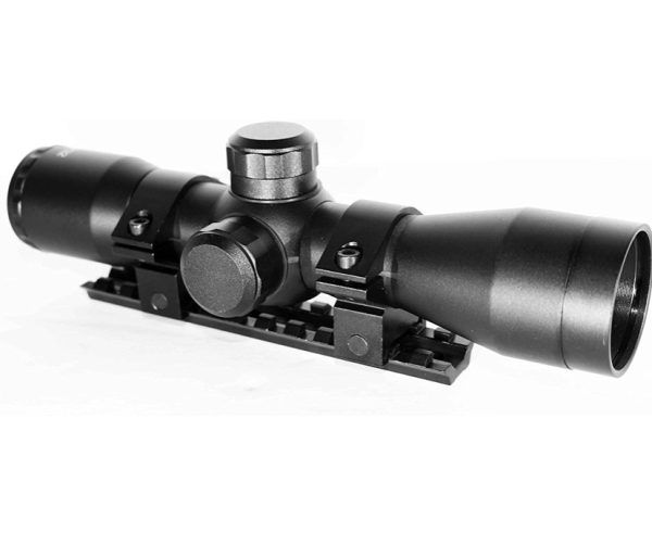 Trinity 4X32 Scope for Marlin 36 40 45 60 62 336 Picatinny Weaver Mount Adapter Aluminum Black Tactical Optics Hunting Accessory mildot Reticle Target Range Gear Single Rail.