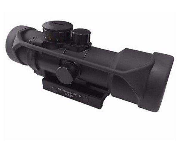 Ade Advanced Optics 5×36 Prism Sight Tactical Rifle Scope RED/GREEN/BLUE reticle - Image 3