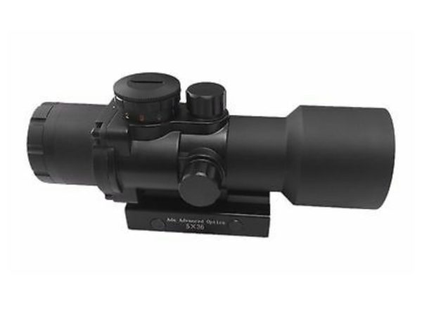 Ade Advanced Optics 5×36 Prism Sight Tactical Rifle Scope RED/GREEN/BLUE reticle - Image 2
