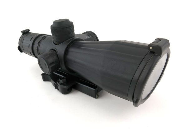 NcSTAR Mark III Series 3-9×42 Scope with Blue Illuminated Rangefinder Reticle and Laser* - Image 8