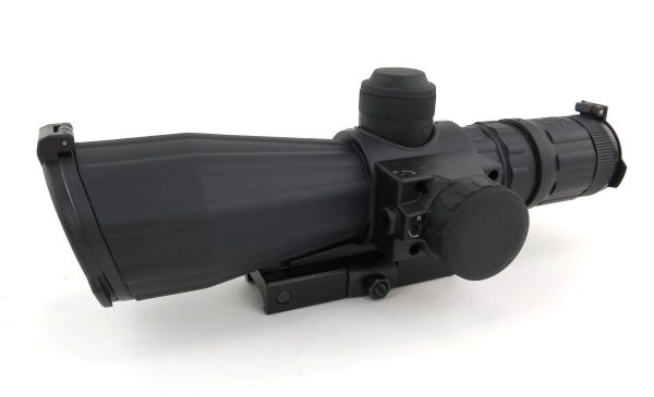 NcSTAR Mark III Series 3-9×42 Scope with Blue Illuminated Rangefinder Reticle and Laser* - Image 7
